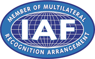 InterCert is an accredited certification body and a member of the IAF Multilateral Recognition Arrangement. IAF Multilateral Recognition Arrangement member