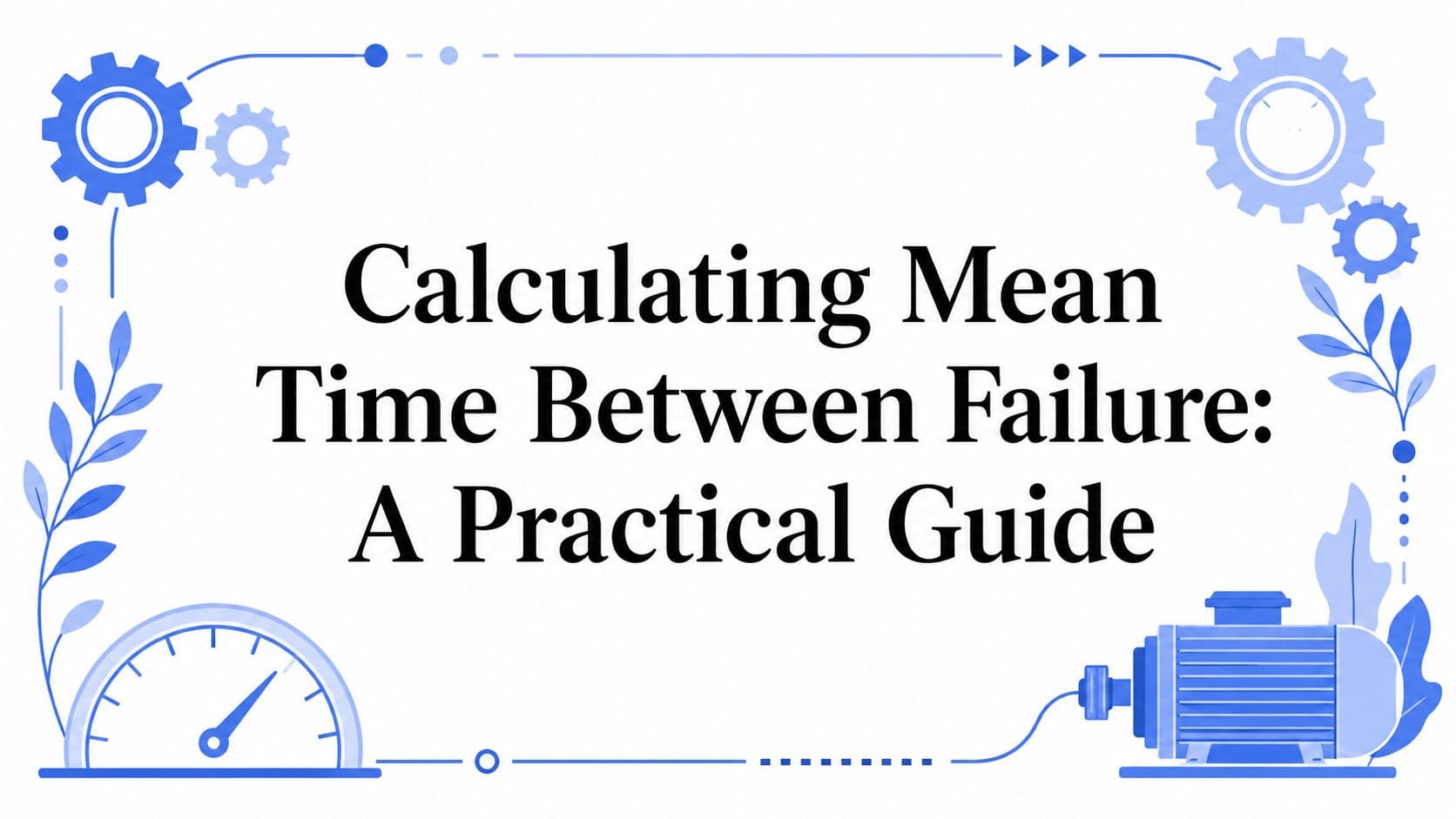 Calculating Mean Time Between Failure: A Practical Guide