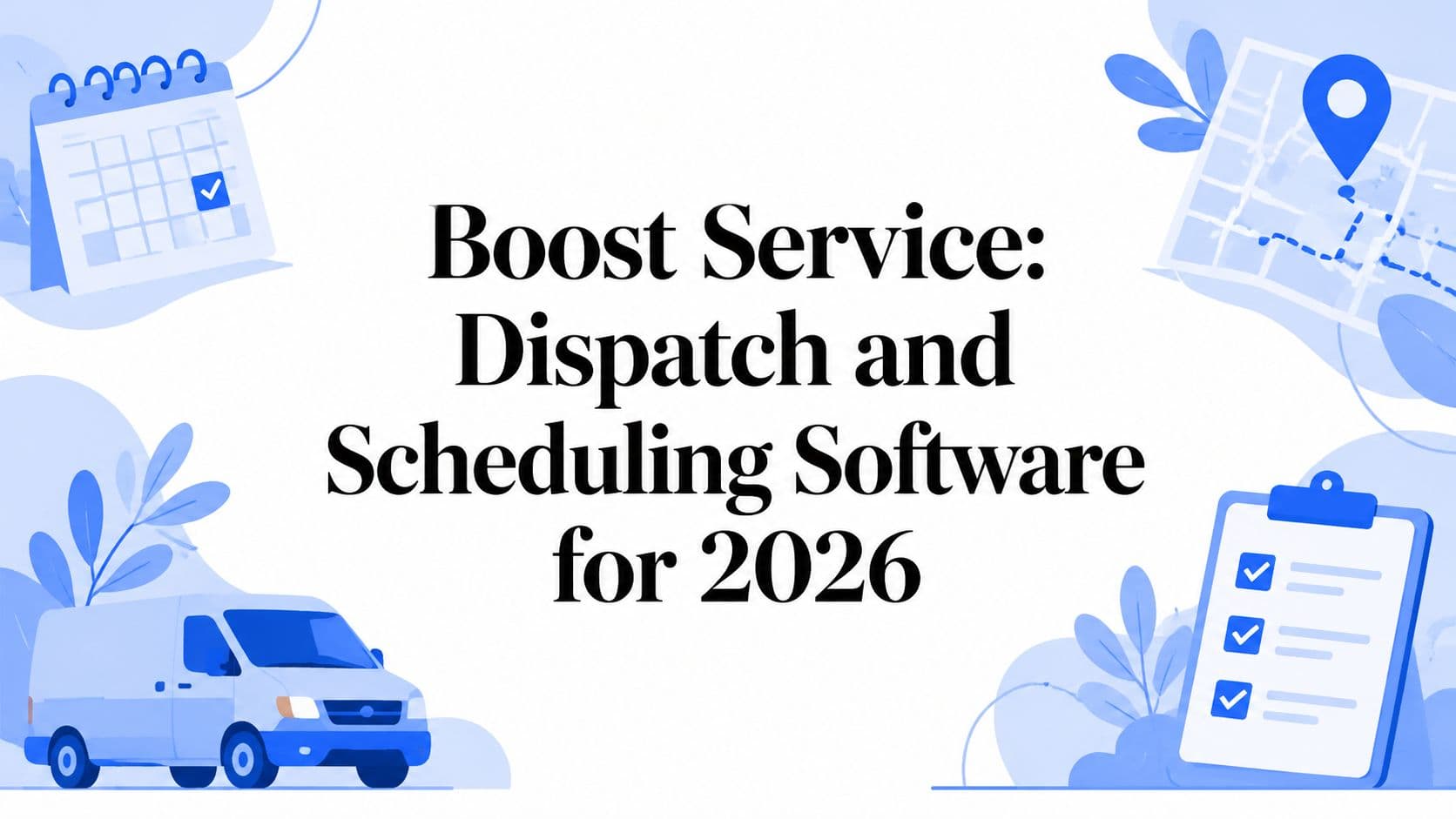 Boost Service: Dispatch and Scheduling Software for 2026