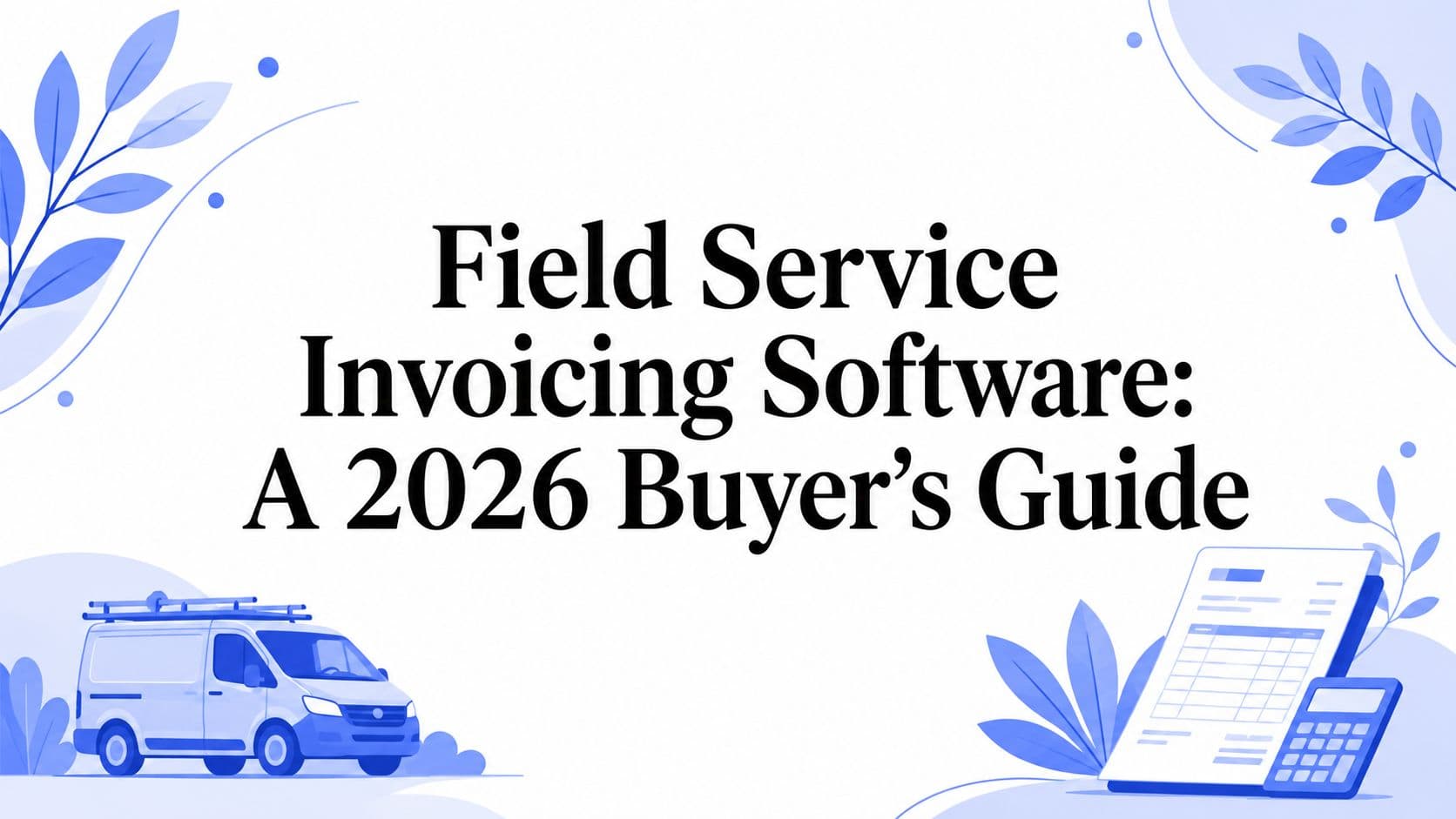 Field Service Invoicing Software: A 2026 Buyer's Guide